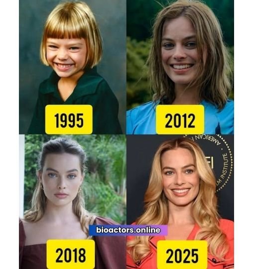 MARGOT ROBBIE VIRAL OR THEN VS NOW