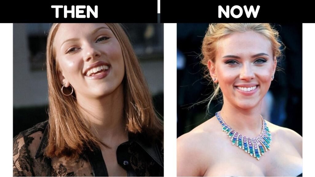 SCARLETT JOHANSSON VIRAL OR THEN VS NOW