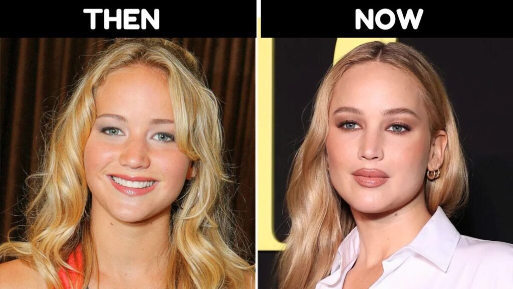 JENNIFER LAWRENCE VIRAL OR THEN VS NOW