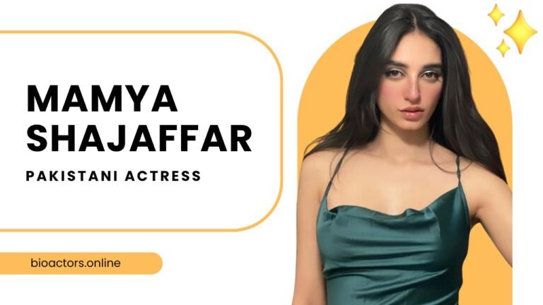 Mamya Shajaffar Meesni Actress