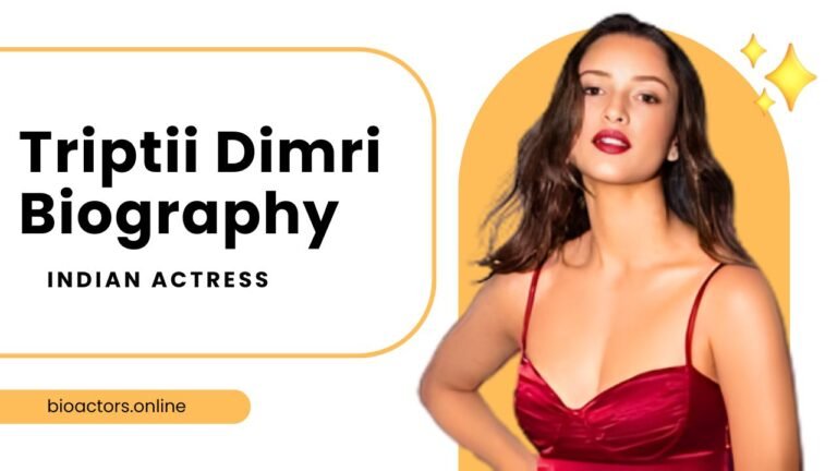 Triptii Dimri Biography