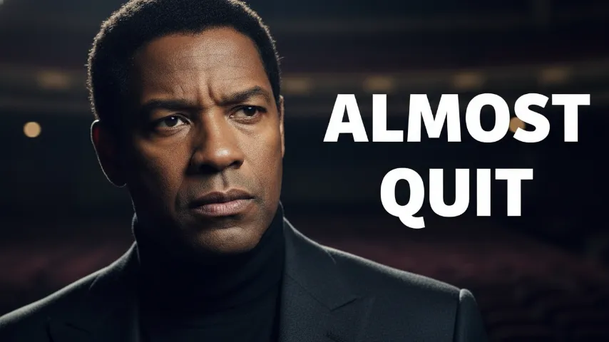 Why Denzel Washington Almost Walked Away from Acting Secret Struggles of a Legend