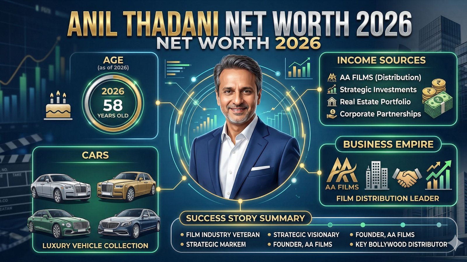 Anil Thadani Net Worth