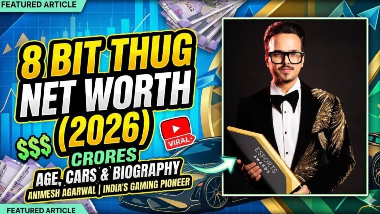 8 Bit Thug Net Worth 2026: Income, Age, Cars & India's Gaming Pioneer Animesh Agarwal