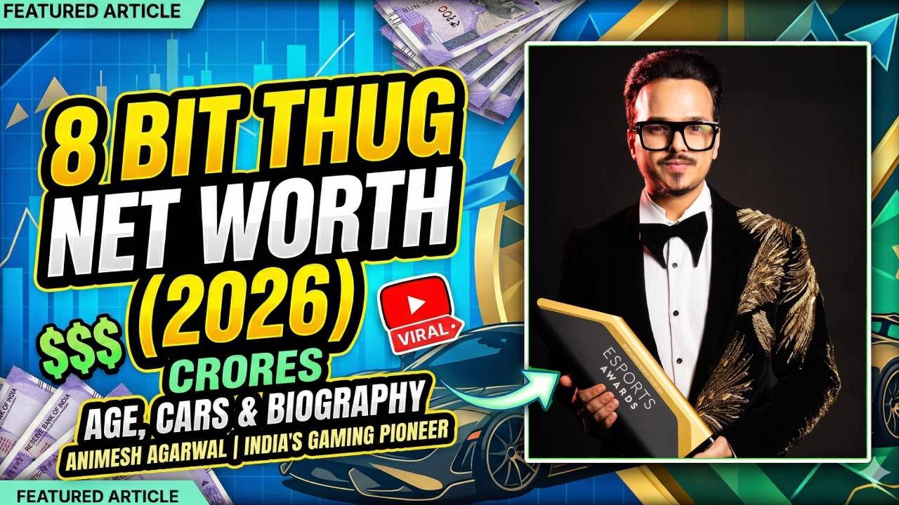 8 Bit Thug Net Worth 2026: Income, Age, Cars & India's Gaming Pioneer Animesh Agarwal